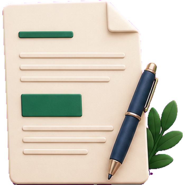 Illustration: Das digitale Marketing-Team erstellt Marketingtexte